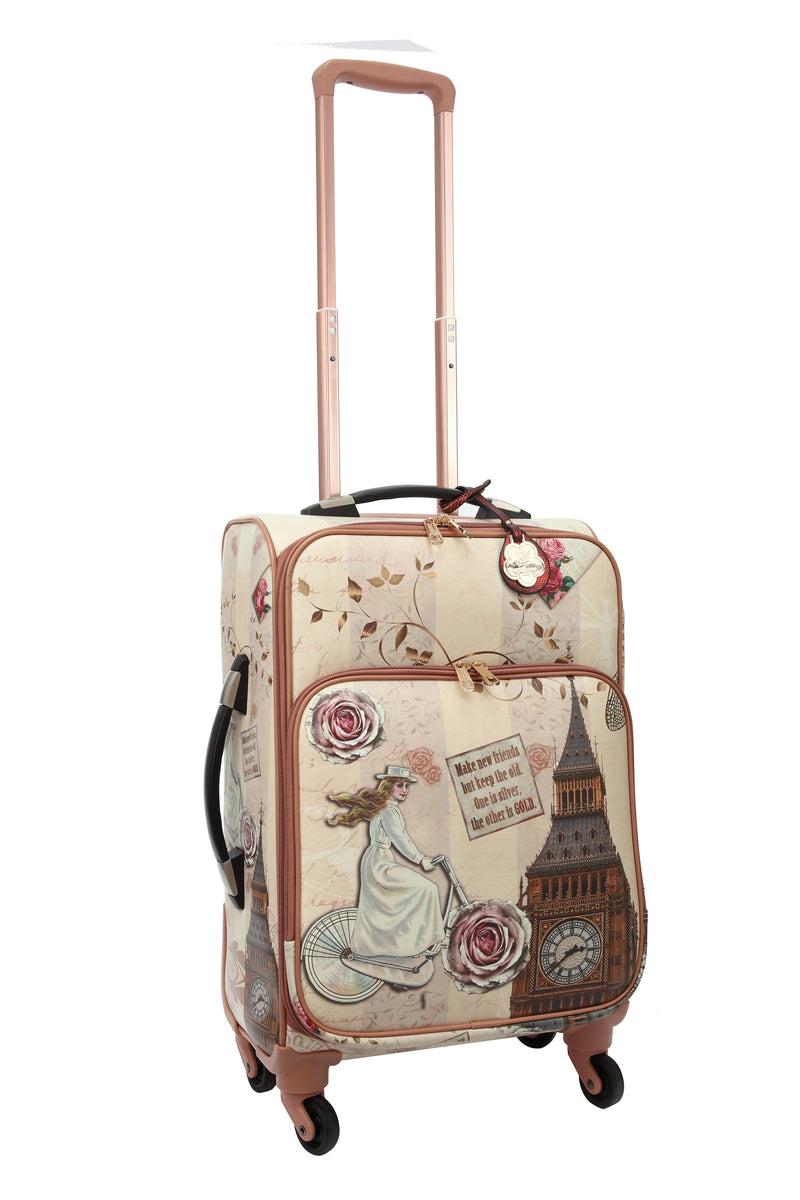 Lady Dream Carry on Luggage with Spinner Wheels [FCL6999]