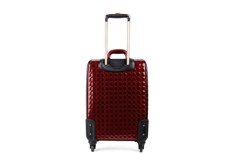 Shining Crystal  3PC Set | Travel Carry On- Luggage with Spinner Wheels [KAL-3pcs/Set]