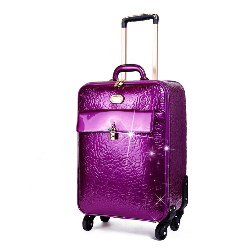 Rosy Lox Luggage For Women Rolling Suitcase Travel Bag - Brangio Italy Collections