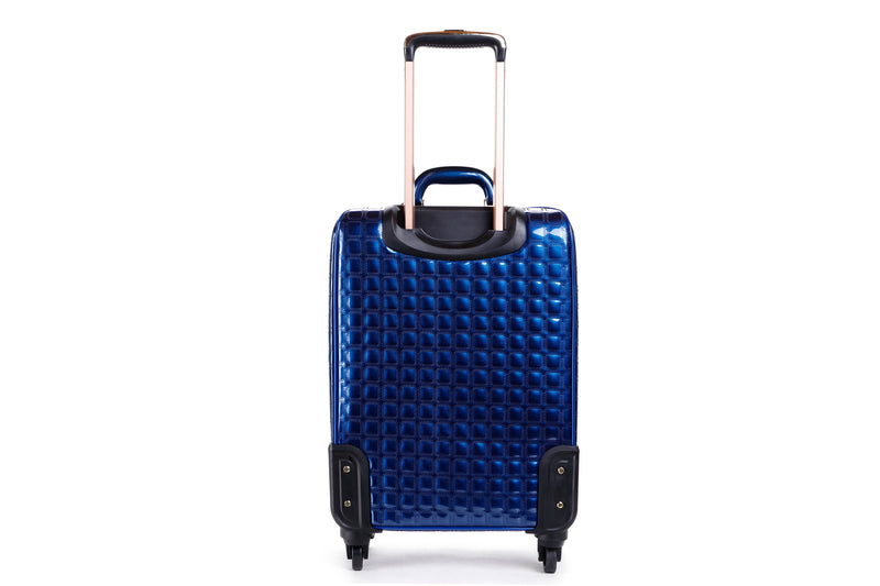 Tri-Star Durable Flexible Carry on Luggage with Spinning Wheels [KZL8899]