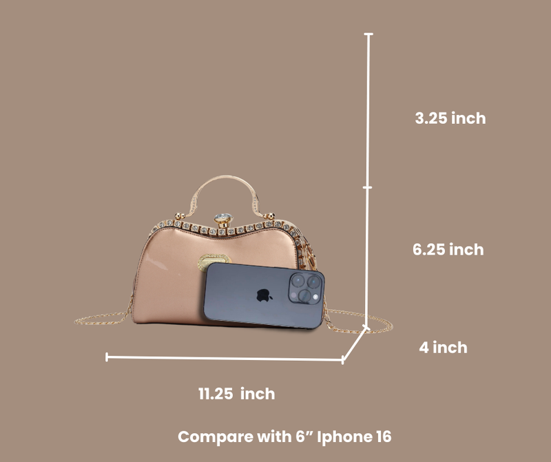 Brangio Ruby Glamour Handbag