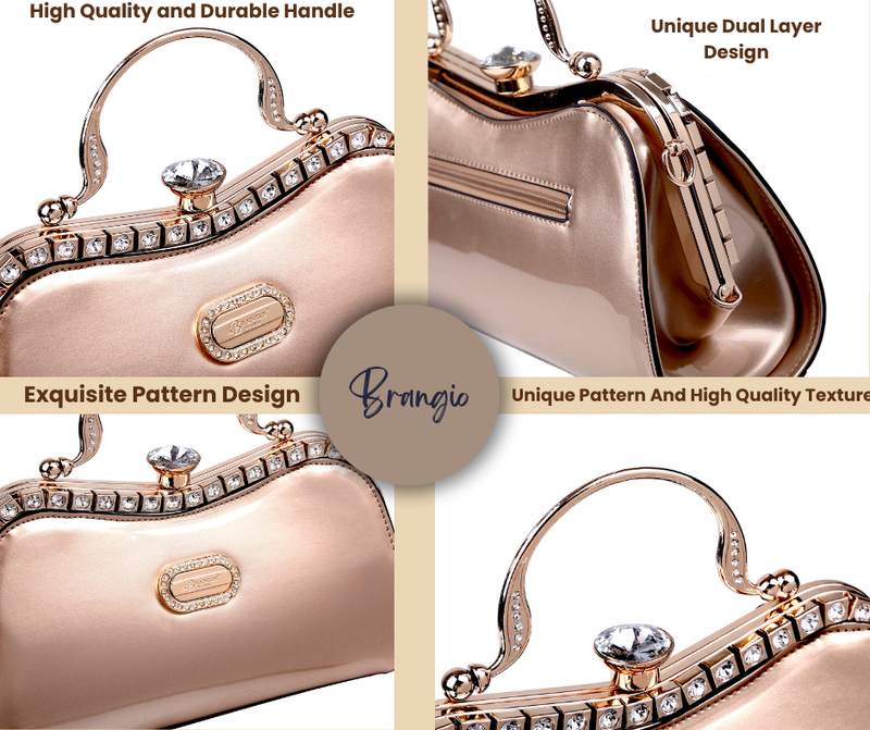 Brangio Ruby Glamour Handbag