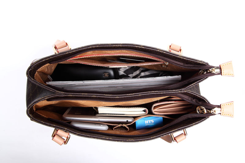Misty Luxe Legende Leather Handbag [MT8770-BN]