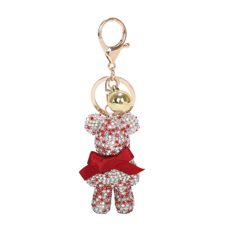 Twinkle Teddy Purse Charm & Keychain [Sold in 12pcs Assorted Colorss]