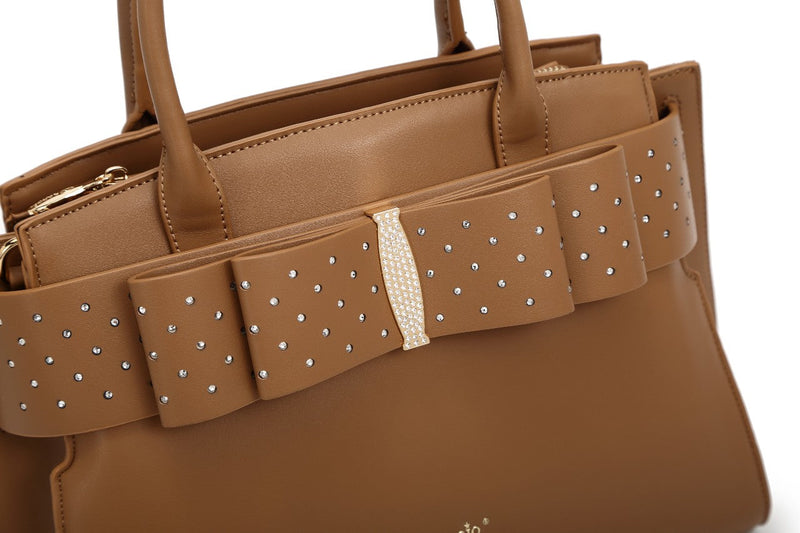 Bow Chic Satchel Set – Timeless Elegance in Perfect Harmony