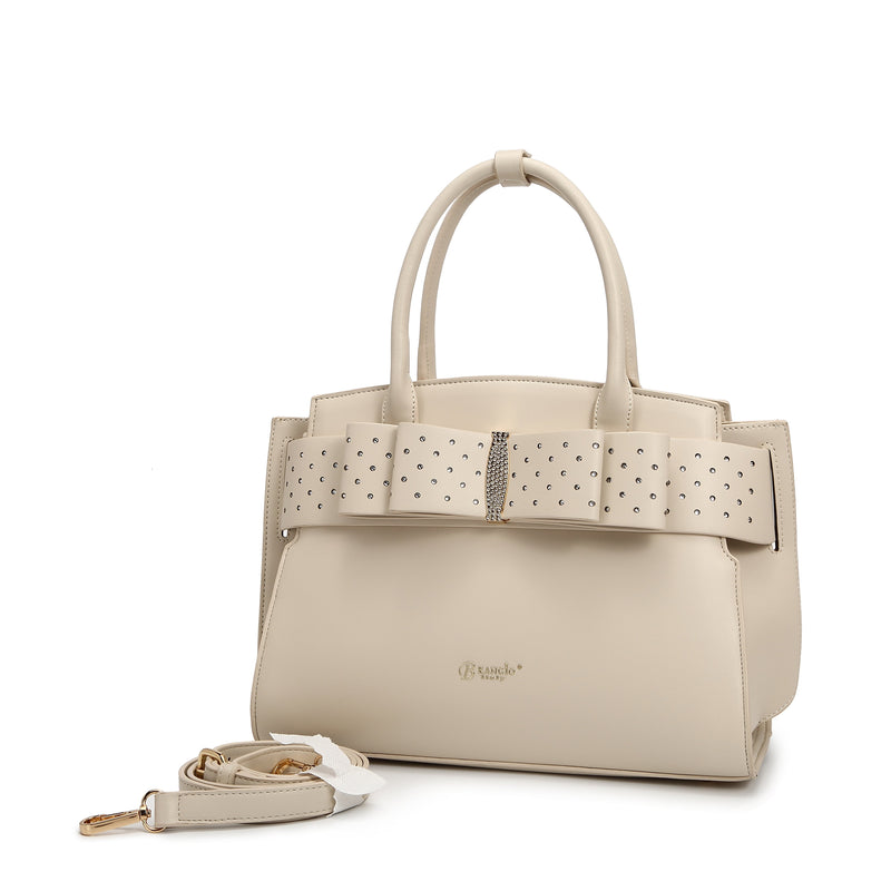 Bow Chic Satchel Set – Timeless Elegance in Perfect Harmony