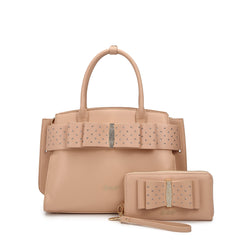 Bow Chic Satchel Set – Timeless Elegance in Perfect Harmony