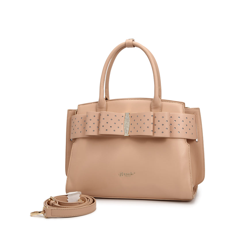 Bow Chic Satchel Set – Timeless Elegance in Perfect Harmony