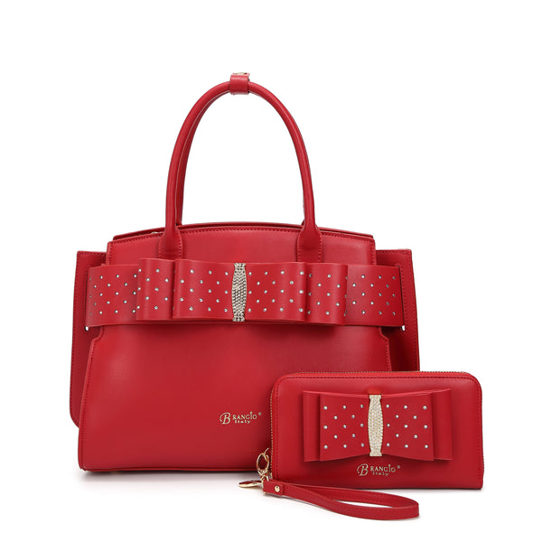 Bow Chic Satchel Set – Timeless Elegance in Perfect Harmony