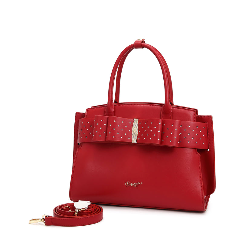 Bow Chic Satchel Set – Timeless Elegance in Perfect Harmony