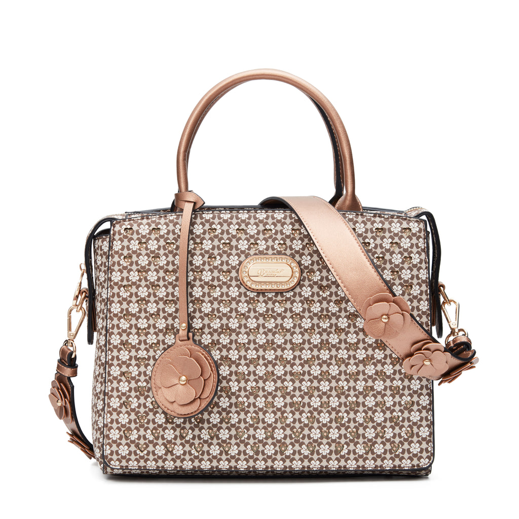 Galaxy Stars Crystal Stud Clover Tote Bag [RL3258] – Brangio Italy