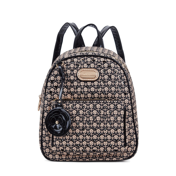 Brangio Wanderlust Mini Fashion Backpack with Twinkle Star Design [RLB5678]