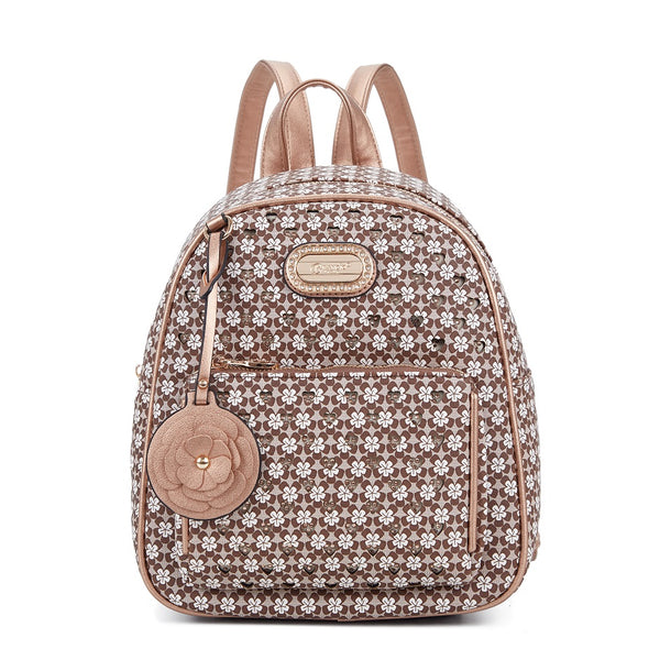 Brangio Wanderlust Mini Fashion Backpack with Twinkle Star Design [RLB5678]