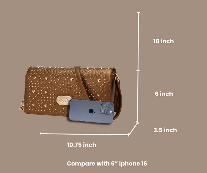 Love Lightning Crossbody Satchel Clutch [RNS5745]