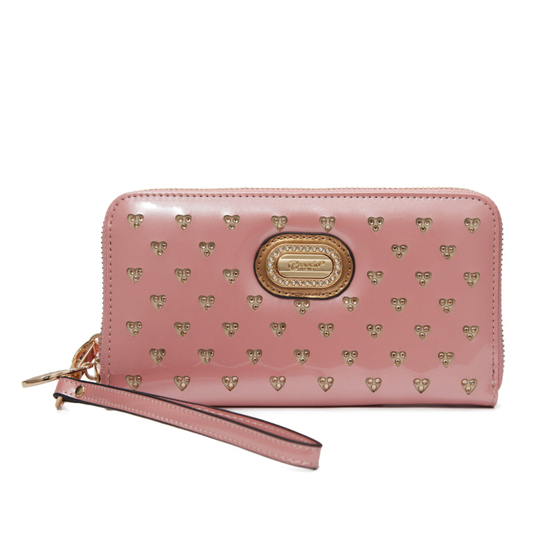 Starz Art Retro Vegan Leather Wristlet and Phone holder Wallet [RZW8368]