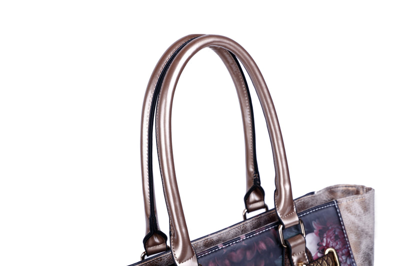 Queen Arosa Designer Luxury Tote Bag for Women - Brangio Italy Collections