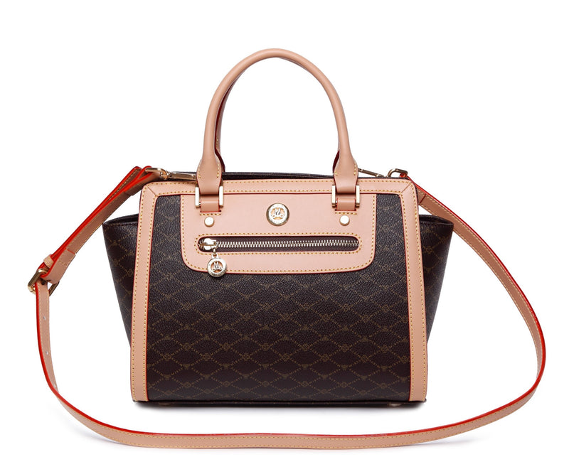 Misty Benna Leather Handbag [MH8766-BN]