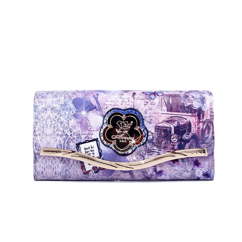Vintage Darling Leather Wallets for Women with Multiple Pockets - Brangio Italy Collections