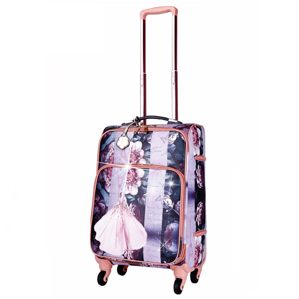 Blossomz Carry on Luggage With Spinner Wheels - Brangio Italy Collections