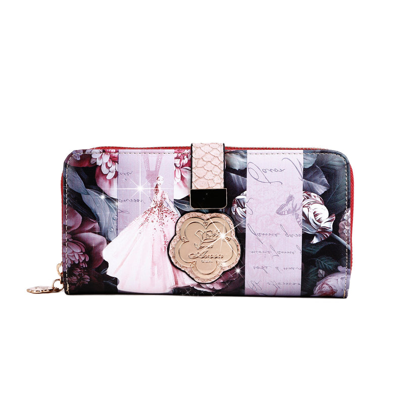Blossomz Graphic Design Fashion Wallet for Women - Brangio Italy Collections