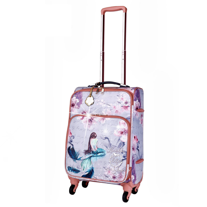Princess Mera Carry on Luggage With Spinner Wheels - Brangio Italy Collections