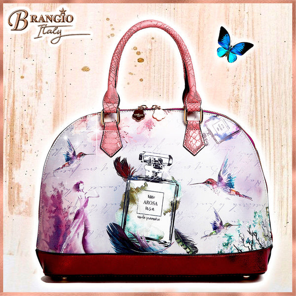 Floral Sparx Designer Crystal Handbag [KX8808] – Brangio Italy