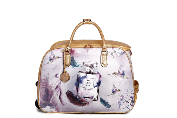 Fragrance Travel Rolling Duffel Bag [BDD6988]