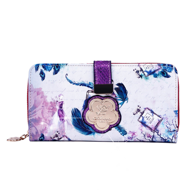 Arosa Fragrance Retro Wallet for Women with Multiple Card Holders - Brangio Italy Collections