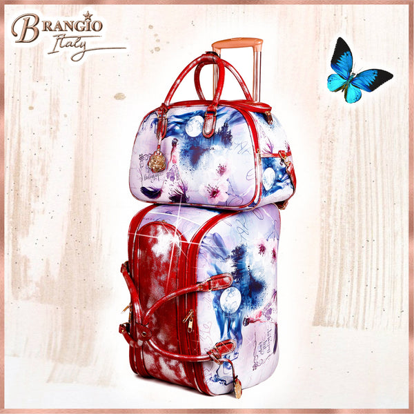 Fairy Tale Overnight Bag Duffle Set Weekender Bags for Women - Brangio Italy Collections