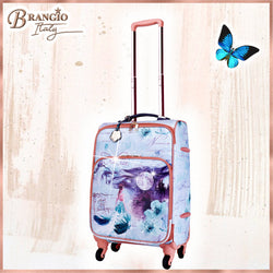 Fairy Tale Carry on Luggage with Spinner Wheels - Brangio Italy Collections