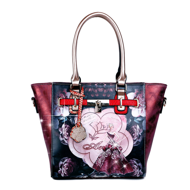 Queen Arosa Designer Luxury Tote Bag for Women - Brangio Italy Collections