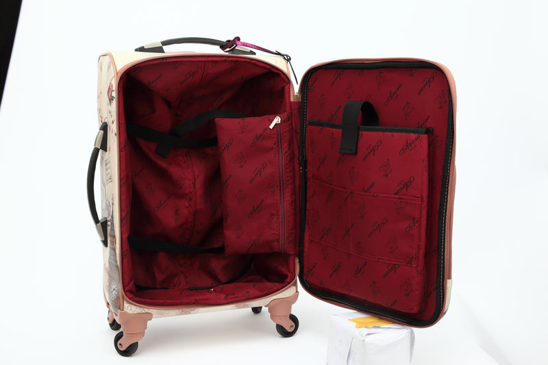 Lady Dream Carry on Luggage with Spinner Wheels [FCL6999]