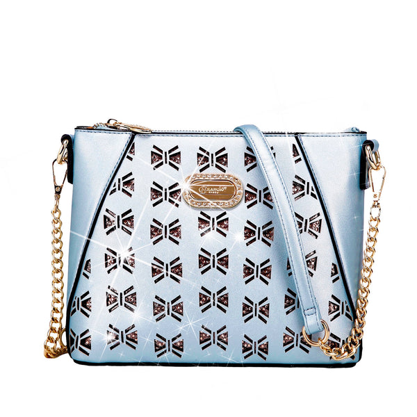 Butterfly Celestial Star Crossbody Satchel - Brangio Italy Collections