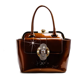 Queen's Crown Romance Multiple Pocket Bag - Brangio Italy Collections