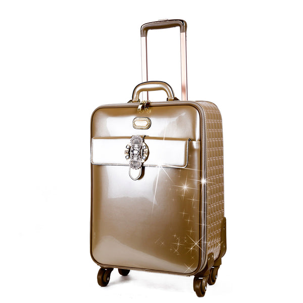 Queen's Crown Suitcase Getaway Travel Luggage Spinner Wheels [KAL8899]