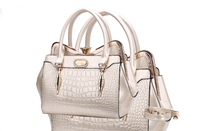 Royal Croca High-end Vegan Fashion Handbag [KD2285]