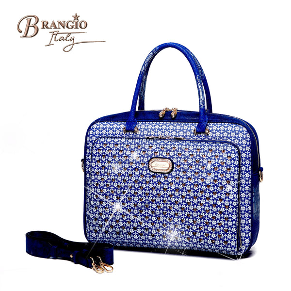 Galaxy Stars Crystal Stud Laptop Office Bag [KMO6608]