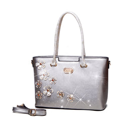 Twinkle Cosmos Florality Tote Purses and Handbags for Women - Brangio Italy Collections