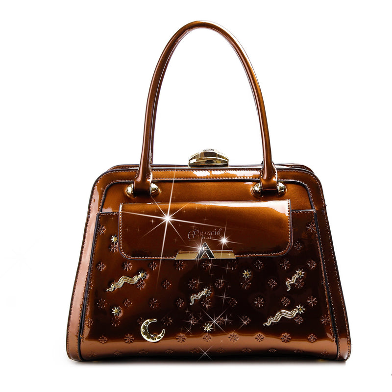 Meteor Sky Designer Crystal Handbags for Women - Brangio Italy Collections