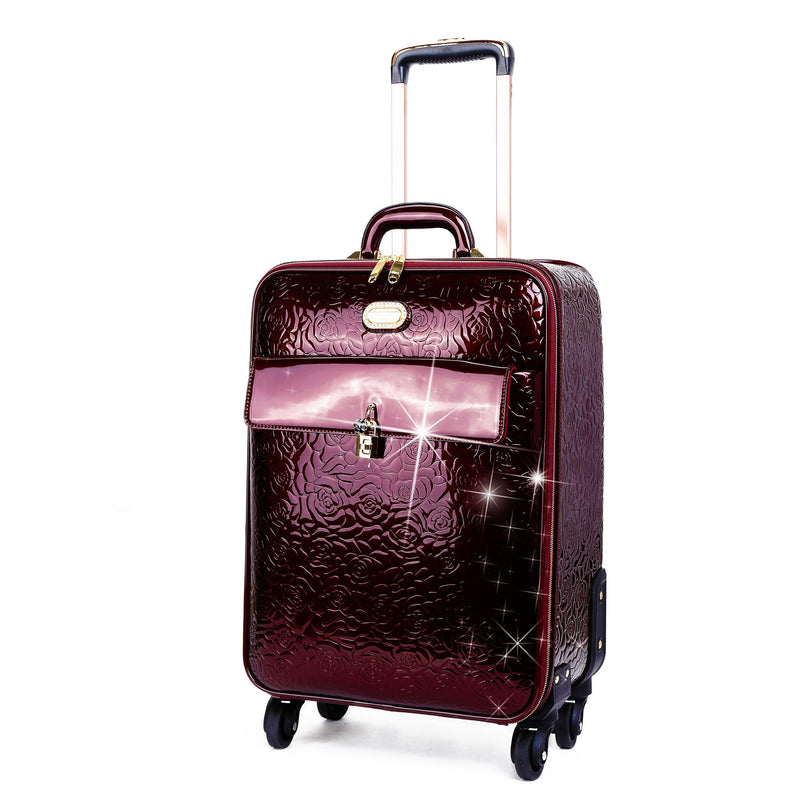 Rosy Lox Luggage For Women Rolling Suitcase Travel Bag - Brangio Italy Collections