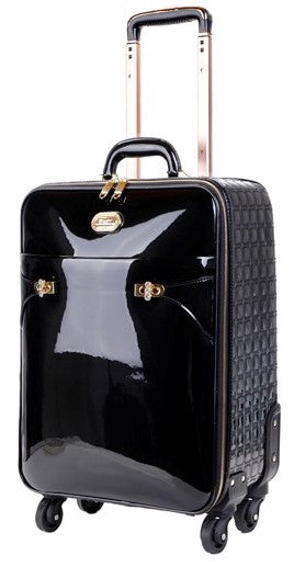 Tri-Star Durable Flexible Carry on Luggage with Spinning Wheels [KZL8899]