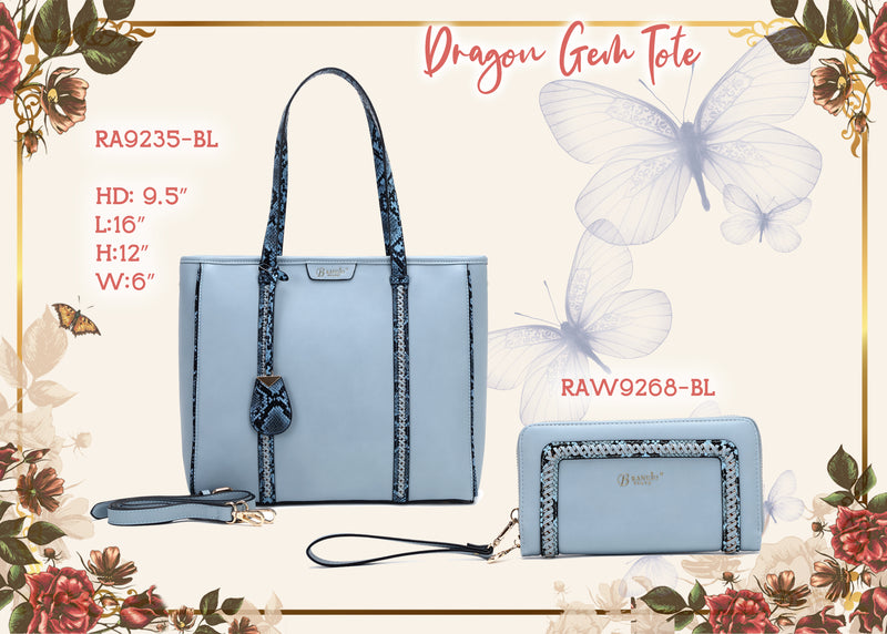 Dragon Queen Elegant Tote Bag [RA9235]