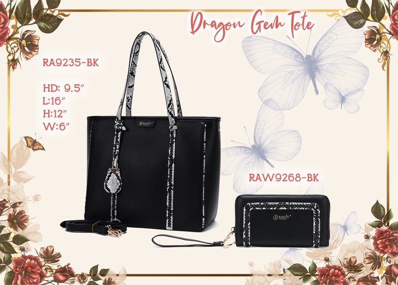 Dragon Queen Elegant Tote Bag [RA9235]