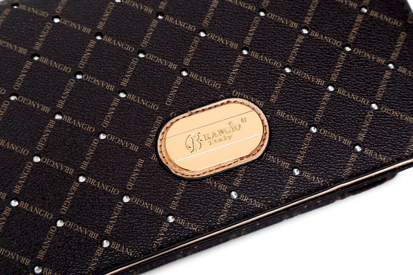 Iconic Love Handmade Crystal Evening Bag Clutch - Brangio Italy Collections
