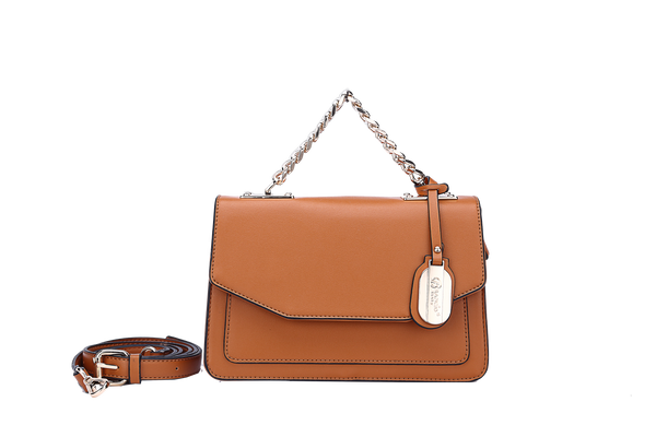 Not Sorry Vegan Leather Minimalist Crossbody Bag [RI2373]