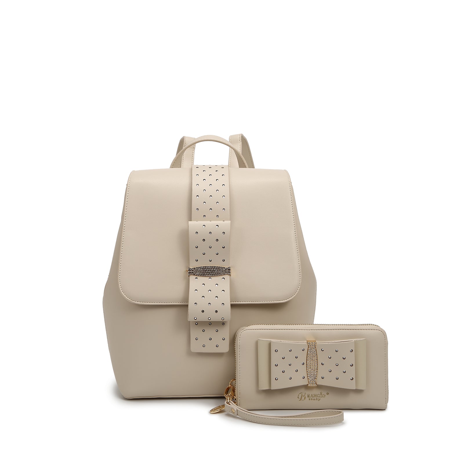 バックパック・リュック ETRO WP1E0009_AA001_M0019 Bucket Bags & Backpacks bag Ribbon Romance Travel Backpack with Rhinestones [RKB4256