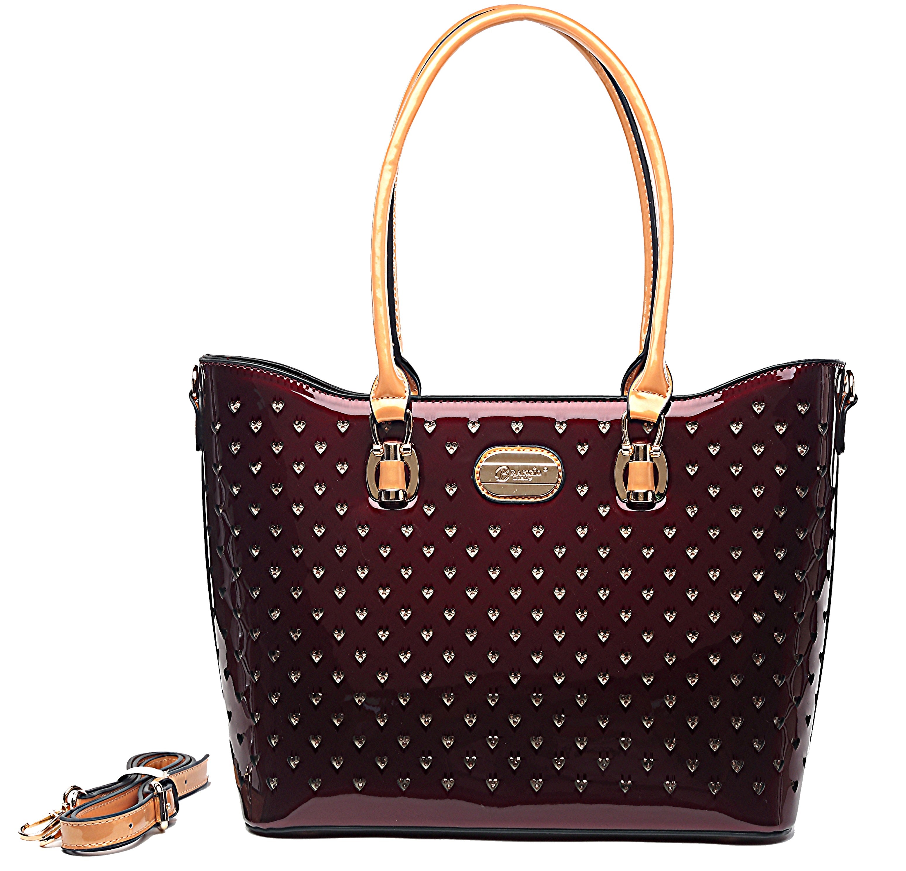 ★TOUT Y EST★ Baptiste Square Bag Vintage Brown CB2205-3 Monte Tote – Old Trend