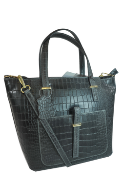 Misty Croci Beau Leather Tote - Made In Italy [YG8132]