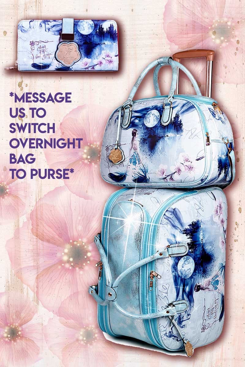 Fairytale 3PC Set | Duffel + Overnight Bags for Women - Brangio Italy Collections